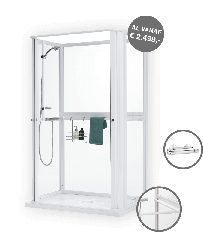 Qbina Desing Line portable douchecabine